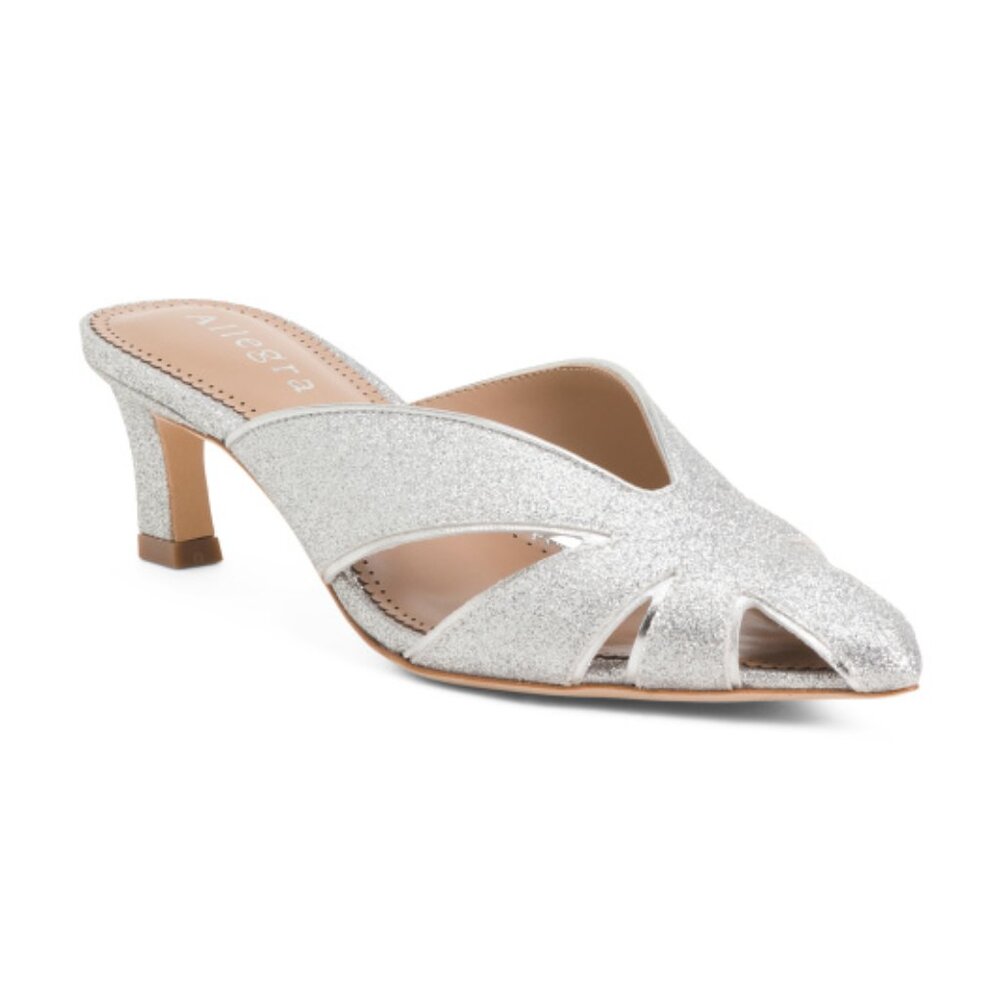 ALLEGRA JAMES Angela Glitter Heels